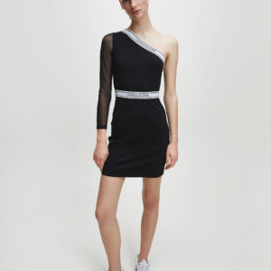 Calvin Klein dámské černé šaty Milano - M (BAE)