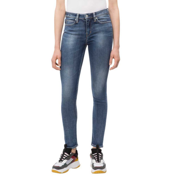 Calvin Klein dámské modré džíny - 25/NI (1A4)