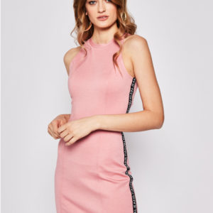 Calvin Klein dámské růžové šaty Milano - XS (VAZ)