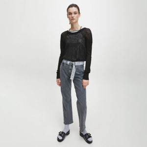 Calvin Klein dámský černý svetr - XS (BAE)
