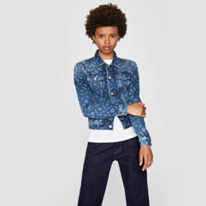 Pepe Jeans dámská džínová bunda Maddie Logo - XS (000)