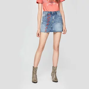Pepe Jeans dámská džínová sukně Dani Archive - XS (000)