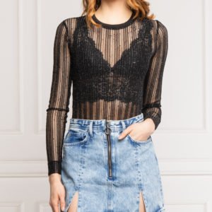 Pepe Jeans dámské černé body Katie - S (999)