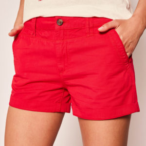 Pepe Jeans dámské červené šortky Balboa - 30 (238)