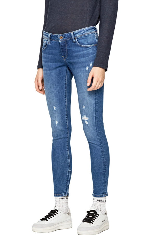 Pepe Jeans dámské modré džíny Cher - 31/28 (000)