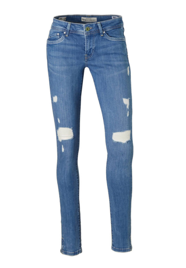 Pepe Jeans dámské modré džíny Pixie - 30/30 (0)