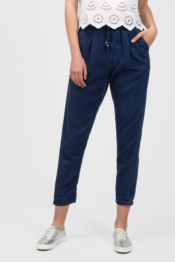 Pepe Jeans dámské tmavě modré kalhoty Donna  - 31 (000)