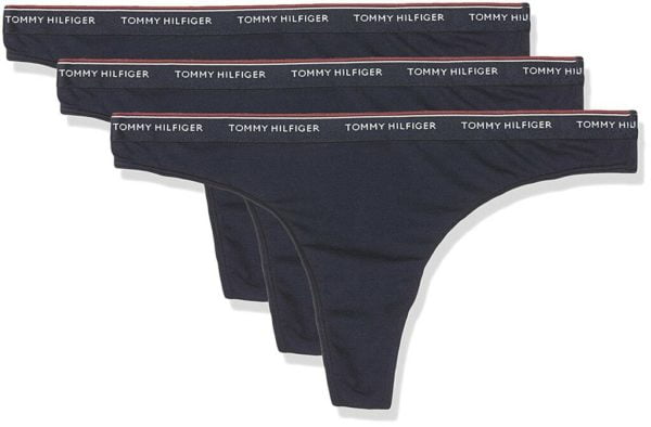 Tommy Hilfiger 3PACK dámské tanga vel. L - L (416)