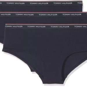 Tommy Hilfiger dámské tmavě modré kalhotky 3pack - XS (416)