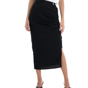 Calvin Klein dámská černá maxi sukně  - XS (BEH)