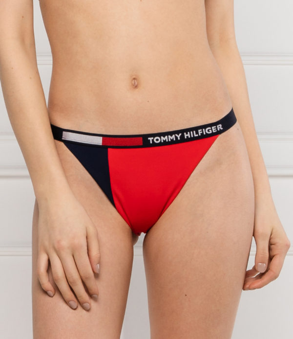 Tommy Hilfiger dámské plavkové kalhotky Bikini - L (CUN)