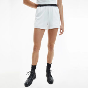 Calvin Klein dámské bílé šortky - XS (YAF)