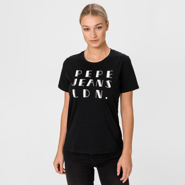 Pepe Jeans dámské černé triko - S (992)