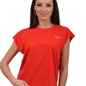 Pepe Jeans dámské červené tričko - XS (244)