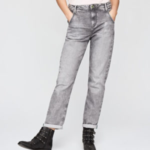 Pepe Jeans dámské šedé džíny Hanze