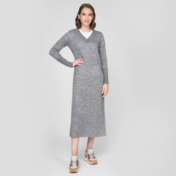 Pepe Jeans dámské šedé pletené šaty Marula - XS (913)