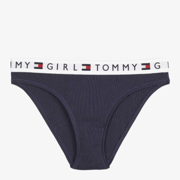 Tommy Hilfiger dámské tmavě modré kalhotky - XS (416)