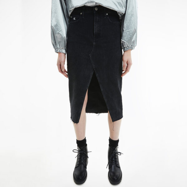 Calvin Klein dámská černá džínová sukně - 28/NI (1BY)