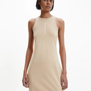 Calvin Klein dámské hnědé šaty - XS (AB0)
