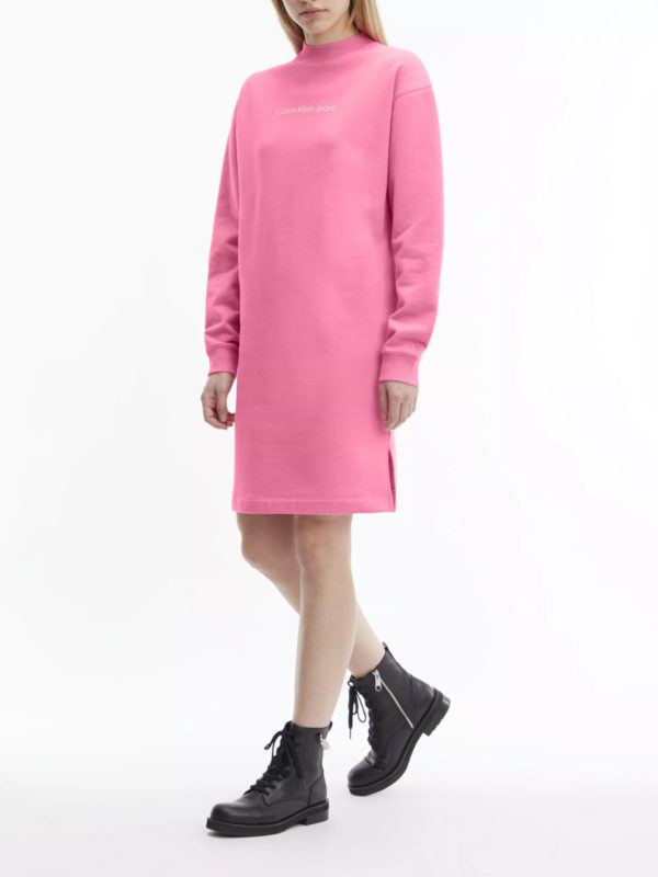 Calvin Klein dámské růžové šaty - XS (THI)