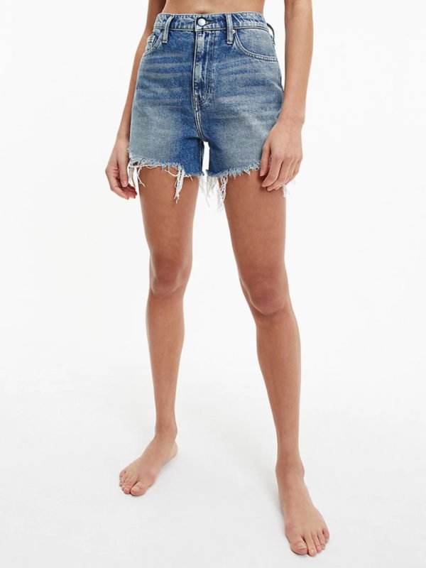 Calvin Klein dámské denim šortky MOM - 31/NI (1A4)