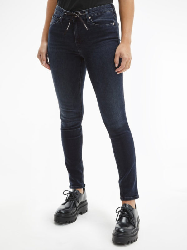 Calvin Klein dámské tmavě modré džíny - 30/30 (1BY)