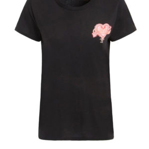 Guess dámské černé tričko - M (JBLK)