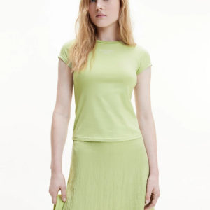Calvin Klein dámské zelené tričko - XS (L99)