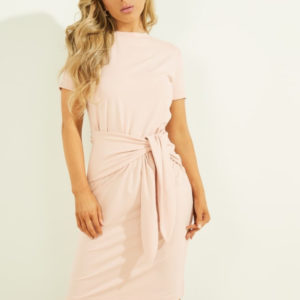 Guess dámské světle růžové šaty - XS (G6O1)
