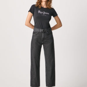 Pepe Jeans dámské černé tričko BEATRICE  - XS (999)