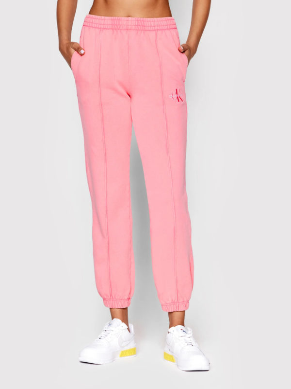 Calvin Klein dámské růžové tepláky - S (THI)
