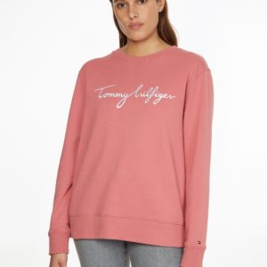 Tommy Hilfiger dámská růžová mikina  - XS (T1A)