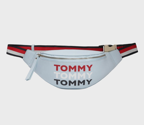 Tommy Hilfiger dámská světle modrá ledvinka Iconic - OS (413)