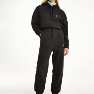 Tommy Jeans dámské černé tepláky - S/R (BDS)