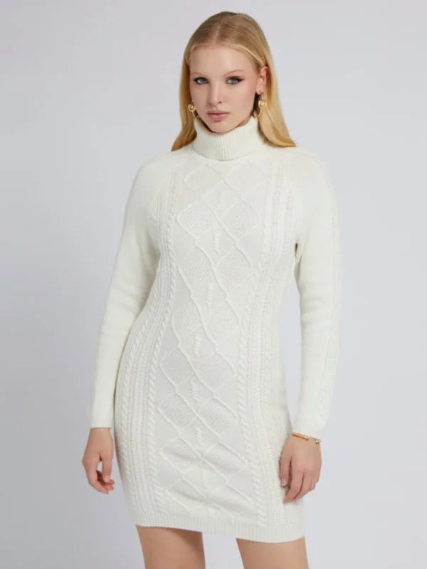 Guess dámské bílé šaty - S (G012)