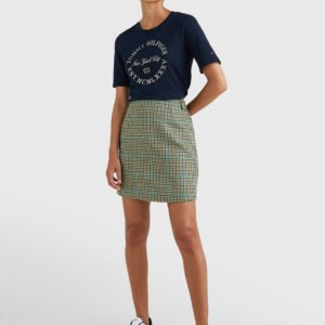 Tommy Hilfiger dámské modré tričko - XS (DW5)