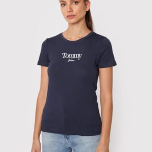 Tommy Jeans dámské modré tričko - XS (C87)