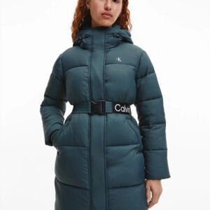 Calvin Klein dámská zelená bunda - M (L7E)