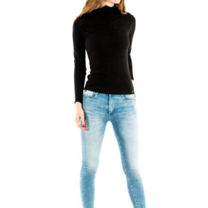 Salsa Jeans dámské černé tričko - S (0000)