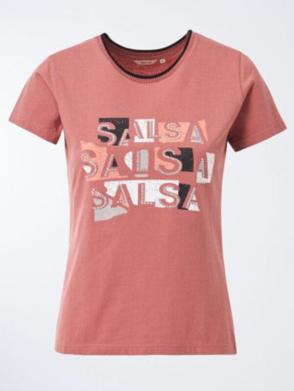 Salsa Jeans dámské tričko s ozdobnými kamínky - XS (6124)