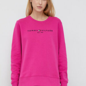 Tommy Hilfiger dámská růžová mikina - XS (TZO)