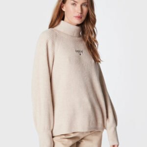 Tommy Jeans dámský béžový rolák - XS (ACE)
