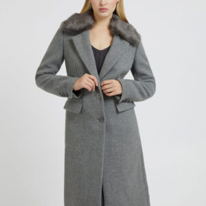 Guess dámský šedý kabát - M (MCH)