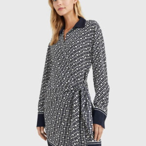 Tommy Hilfiger dámské šaty s monogramem - 38/R (0G0)