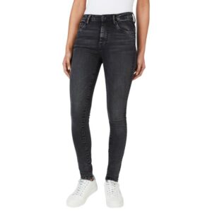 Pepe Jeans dámské tmavě šedé džíny REGENT - 31/30 (0)