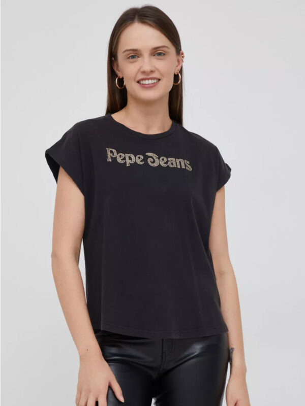 Pepe Jeans dámské černé tričko - XS (990)