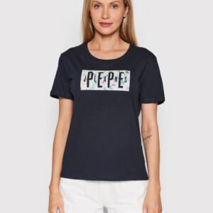 Pepe Jeans dámské modré tričko Patsy - XS (594)