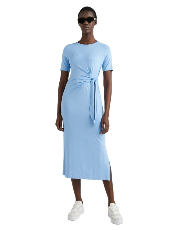 Tommy Hilfiger dámské světle modré šaty - XS/R (C1Z)