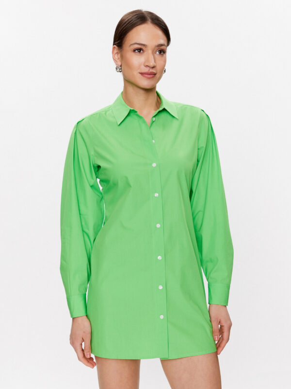 Tommy Hilfiger dámské zelené košilové šaty - 40 (LWY)