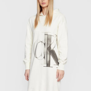 Calvin Klein dámské béžové šaty - XS (YBI)
